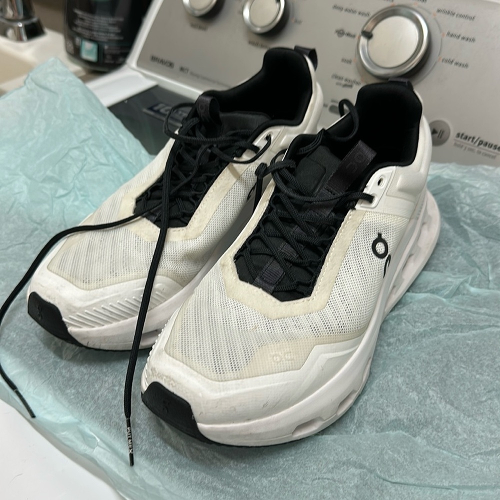 OC White and Black Athletic Shoes
